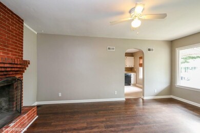 Across Living Room to Kitchen