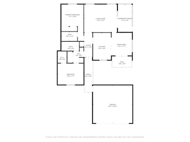 View of floor plan / room layout