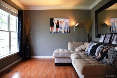 Formal Living Room with Large Window
