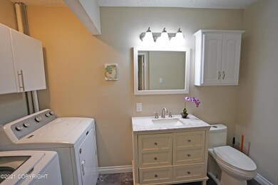 half bath/laundry room