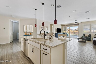 Open concept living area