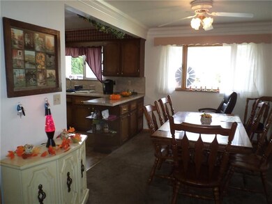 Sunny formal dining area