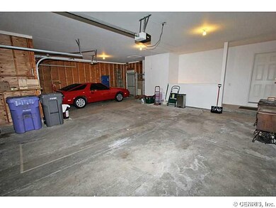 Garage Huge 3 car garage basement stairs and dog c