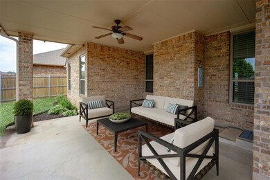 Covered Back Patio for relaxing times with family