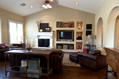 Family Room with Fireplace