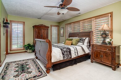 Master bedroom suite