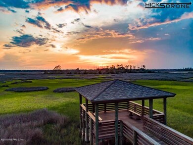 Marsh lookout to beautiful sunsets