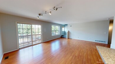 Entry Level Family Room and Dining Area