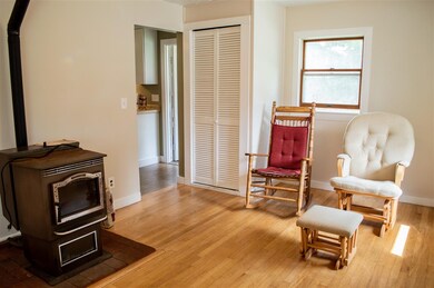 Pellet stove for those cold nights.