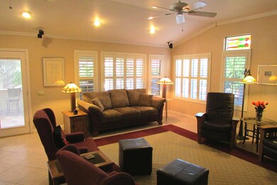 Great Room has Plantation Shutters