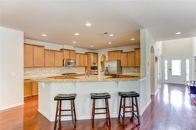 Granite Kitchen with Bar Seating
