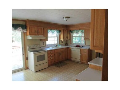 Kitchen. Updated and bright kitchen overlooks the 