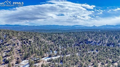 Property view of mountains featuring a wooded view