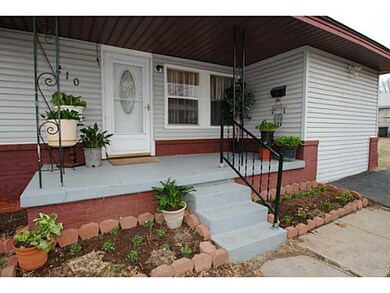 Exterior Front. Large Front Porch