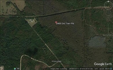 Google Earth picture, Hyder Rd at bottom, follow O