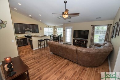 Love the open floor plan where the great room is o