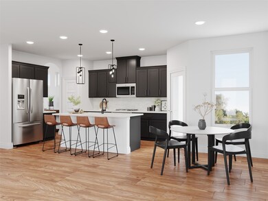 Beazer Homes Treeline Alpine floorplan. This is not a photo of the actual home, but is a photo of the Alpine floorplan.