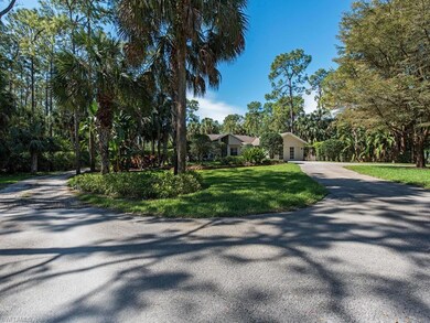 Paved Circular Drive With Tons of Parking