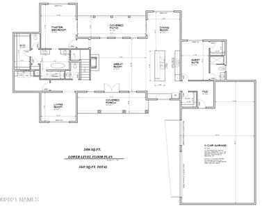 LOWER LEVEL FLOOR PLAN 4