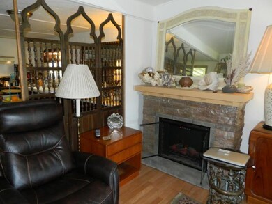 Gas Fireplace in Living Room