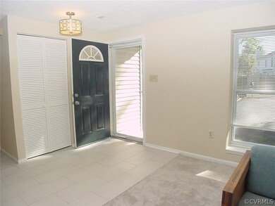 Entrance foyer - new ceramic tile, new full glass