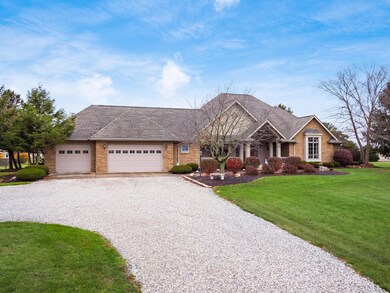 New driveway to 3-car frontload garage