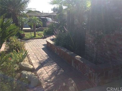 brick walkway to the front door