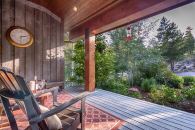 Enjoy the morning light from one of the many porch