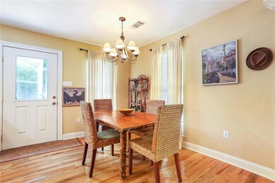 Breakfast area.