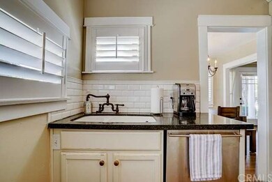 Granite counter tops and dishwasher in remodeled k