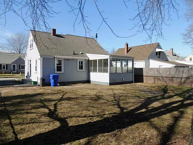 Exterior Back. Large back yard.