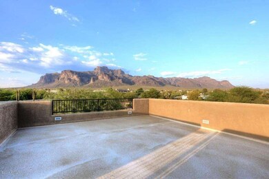 Deck & View of Supperstition Mountain