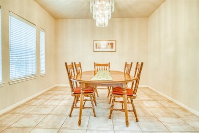 Dining room right off of the front door