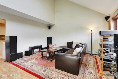 Living Room w/Vaulted Ceilings