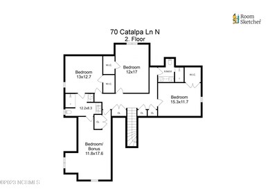 Four bedrooms & Two baths on 2 FLOOR