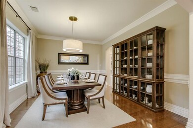 Elegant formal dining room provides plenty of spac