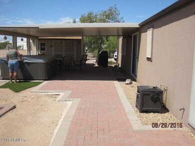 back patio and walk way