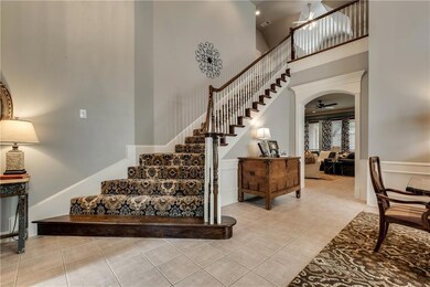 Exquisite Carpeted Staircase
