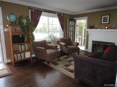 Great room, hardwood flooring!