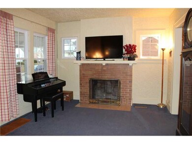 Living Room. Spacious open living room with gas fi