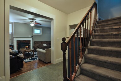 View into living room