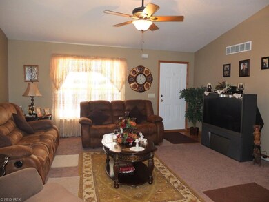 Another view of the open great room.