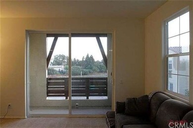 looking from Living room out through balcony