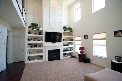 Open 2 Story Family Room
