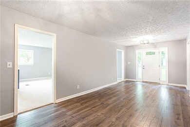 Another view of the Living room / Dining Room