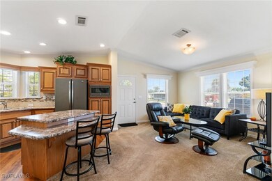 Kitchen with stainless steel appliances, a kitchen