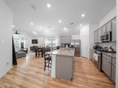 The heart of the home shines in this open-concept