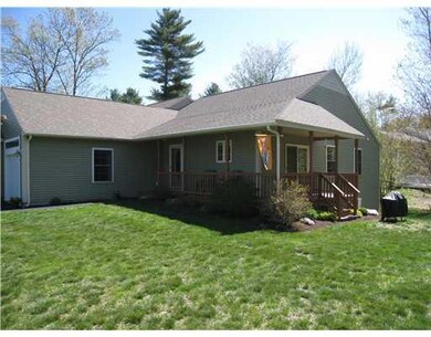 Exterior Front. Large yard;...