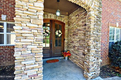Covered front entry