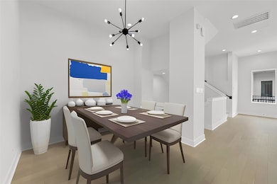 Staged Dining Room